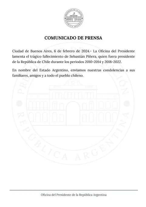 comunicado