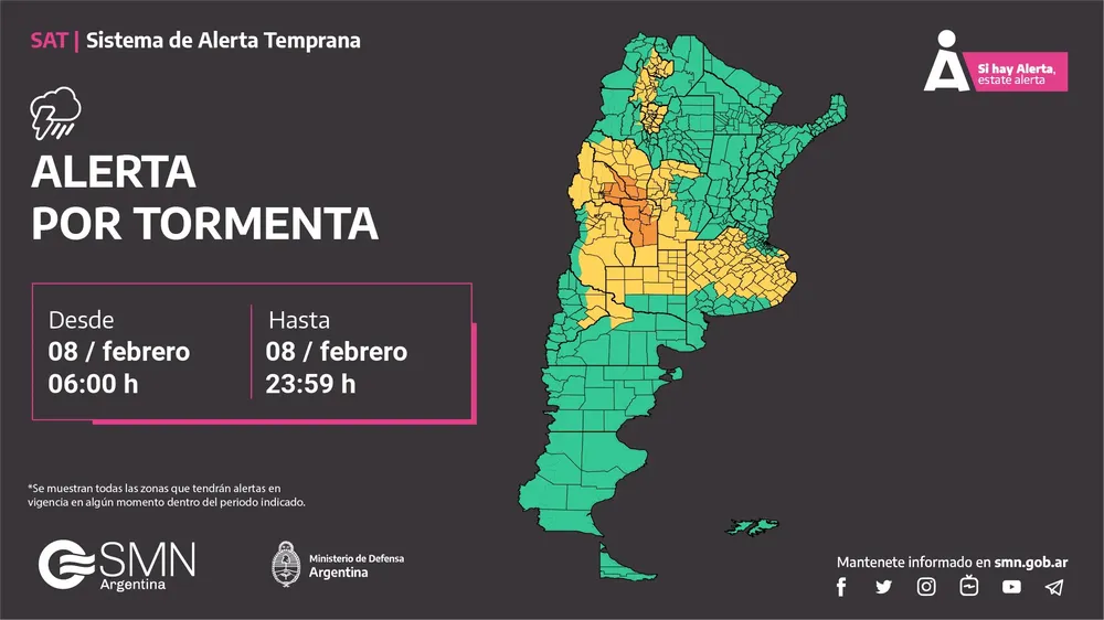 mapa tormentas