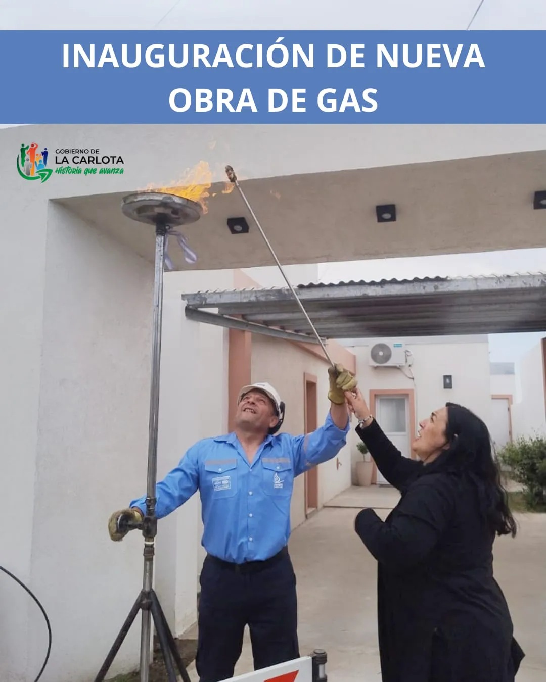 gas ignagurado