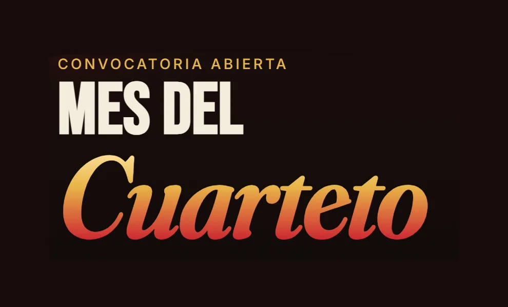 Convocatoria-Cuarteto