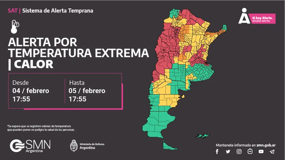 alertas calor